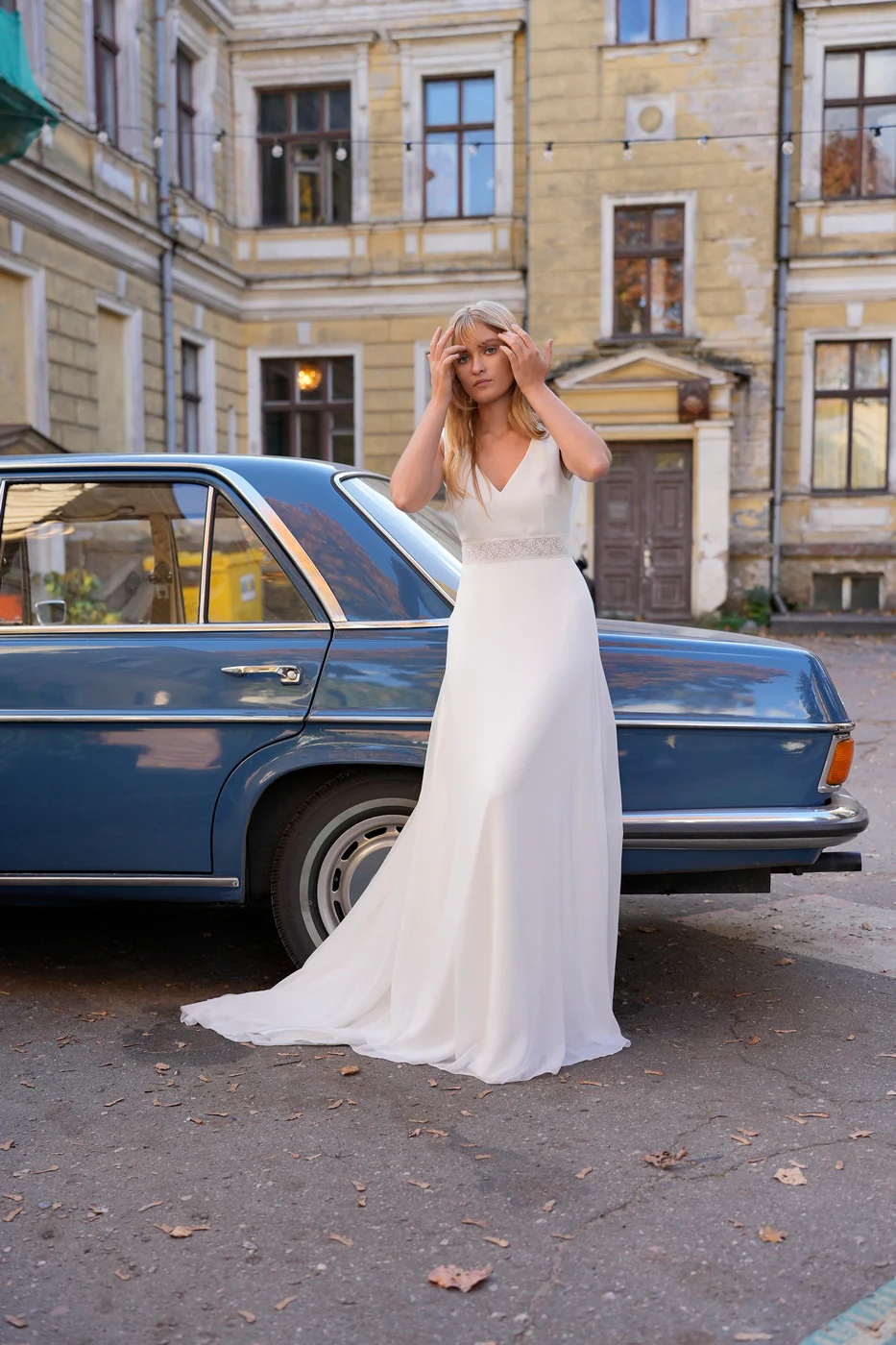 Robe De Mariée Albane - Blanc Soie - Image 19
