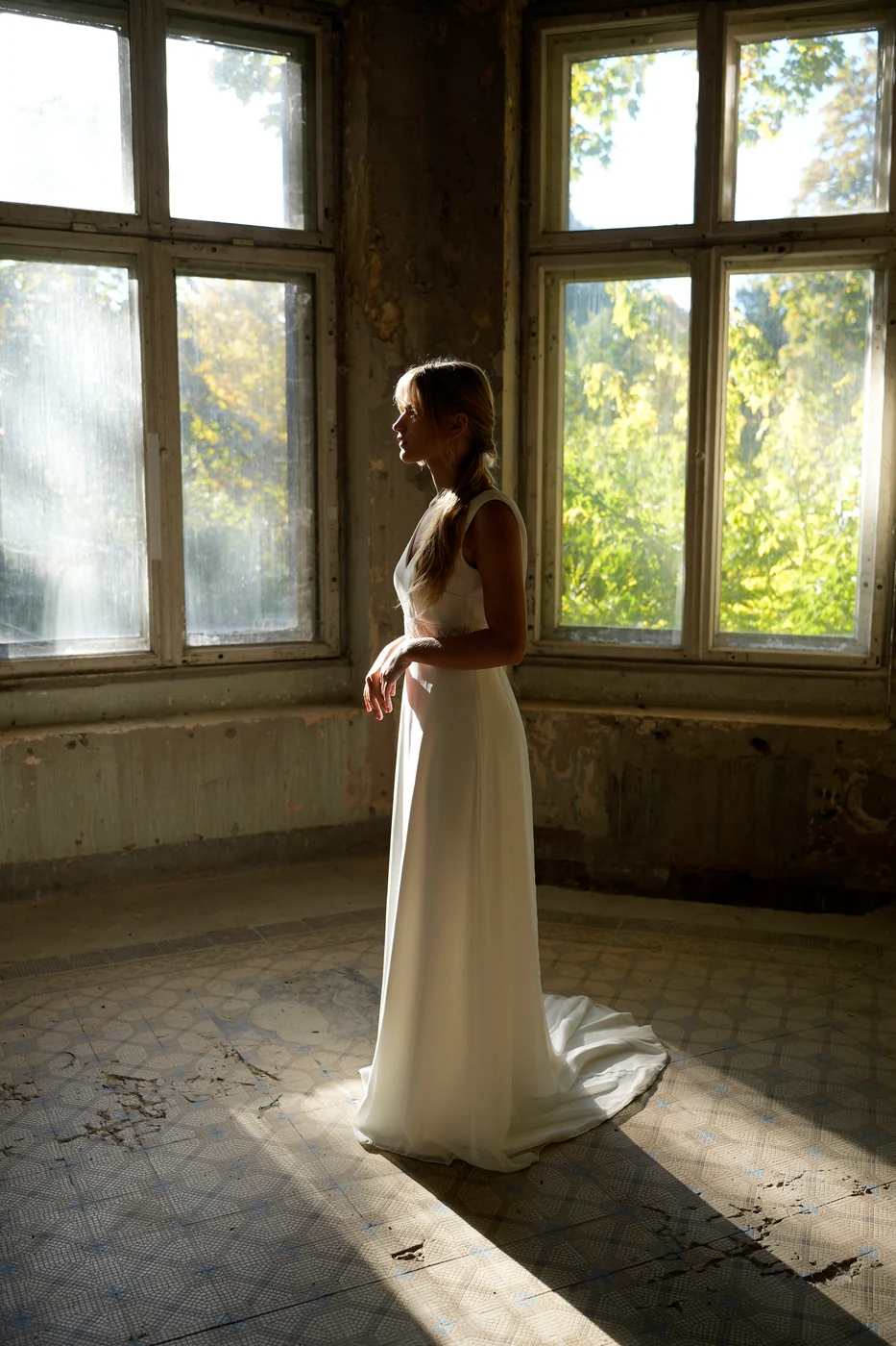 Robe De Mariée Albane - Blanc Soie - Image 2