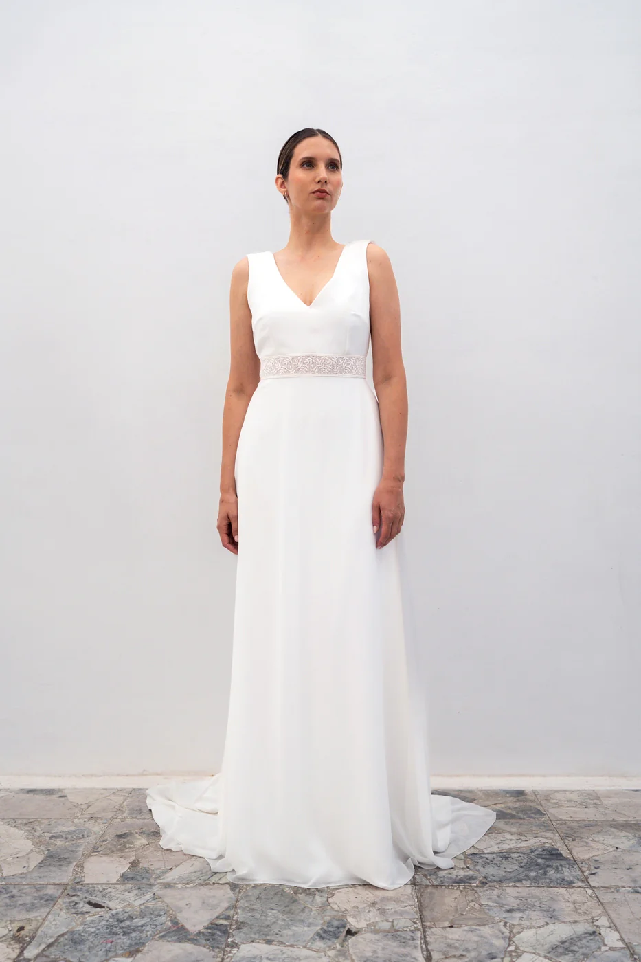 Robe De Mariée Albane - Blanc Soie - Image 22