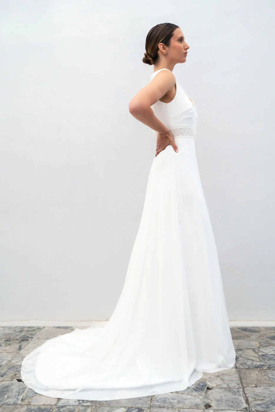 Robe De Mariée Albane - Blanc Soie - Image 23