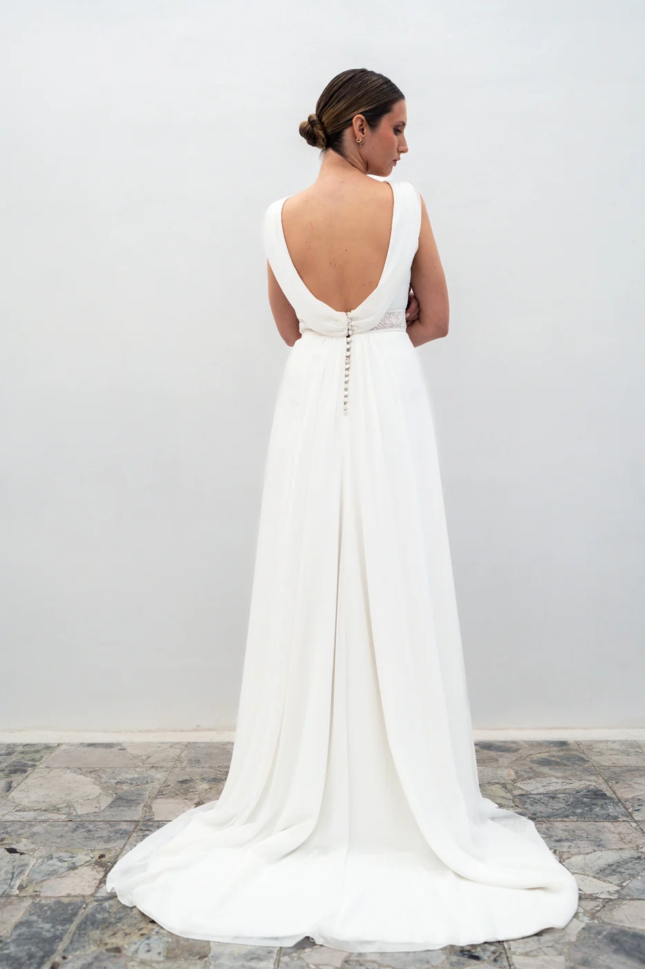 Robe De Mariée Albane - Blanc Soie - Image 24