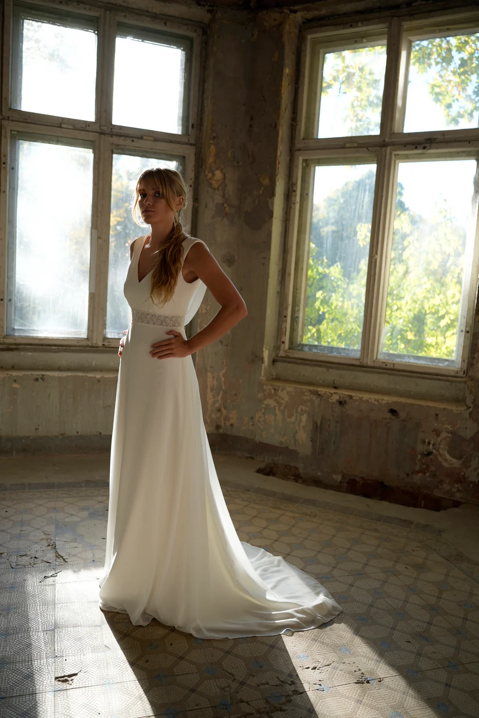 Robe De Mariée Albane - Blanc Soie - Image 5