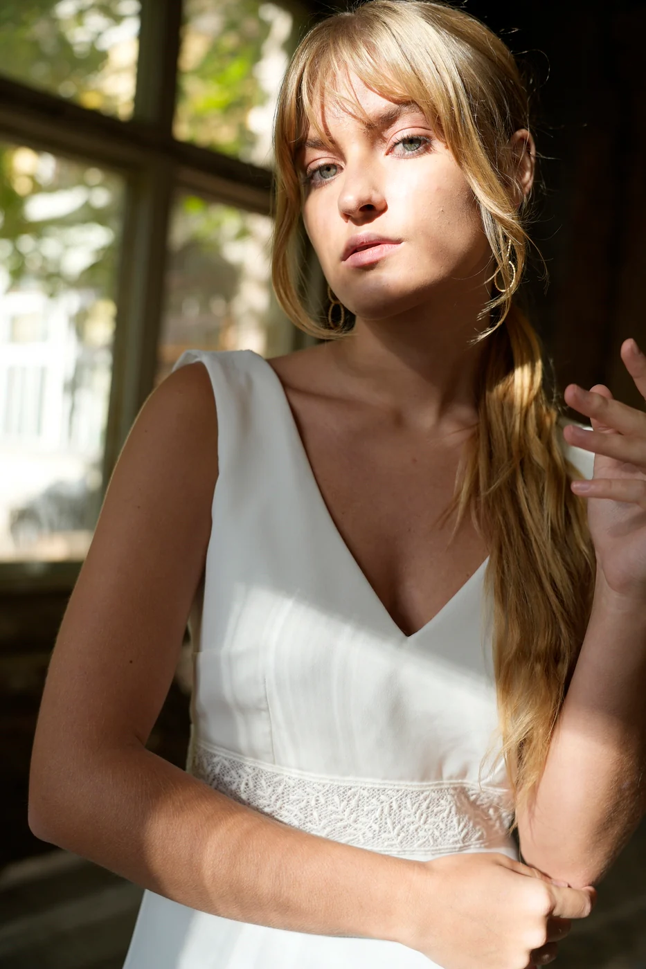 Robe De Mariée Albane - Blanc Soie - Image 8