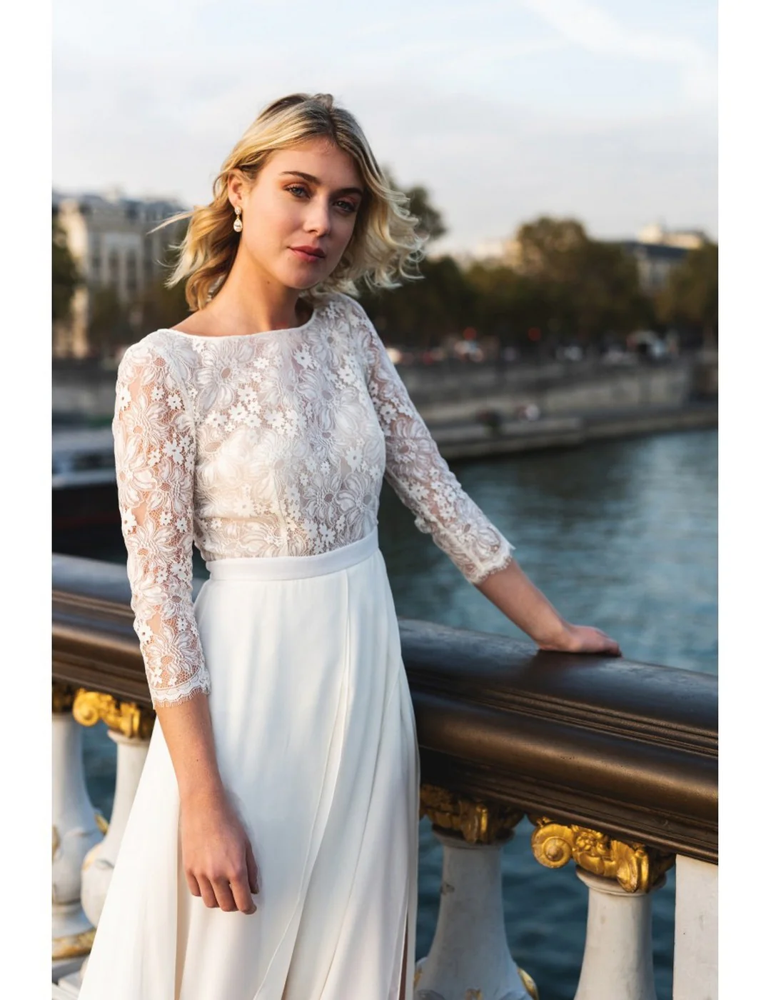 Robe De Mariée Alissa - Champagne - Image 10