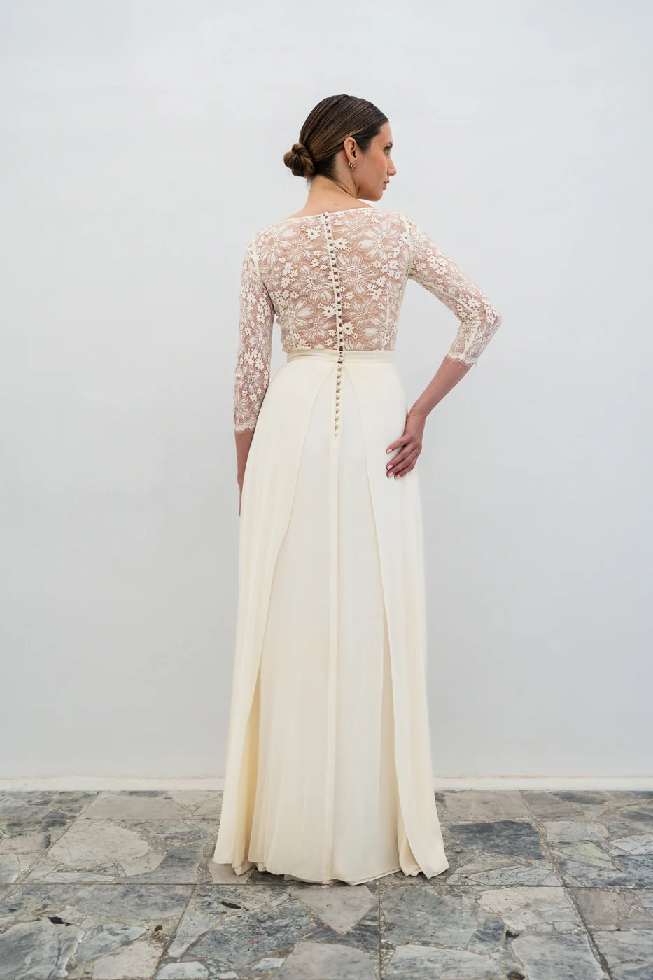 Robe De Mariée Alissa - Champagne - Image 3