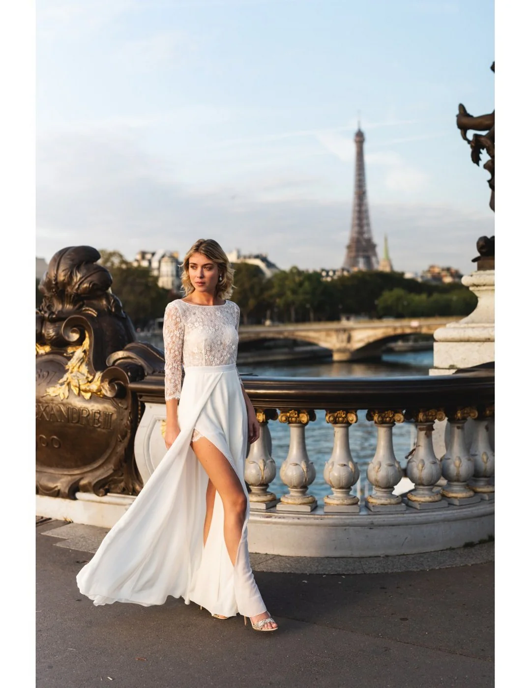 Robe De Mariée Alissa - Champagne - Image 7