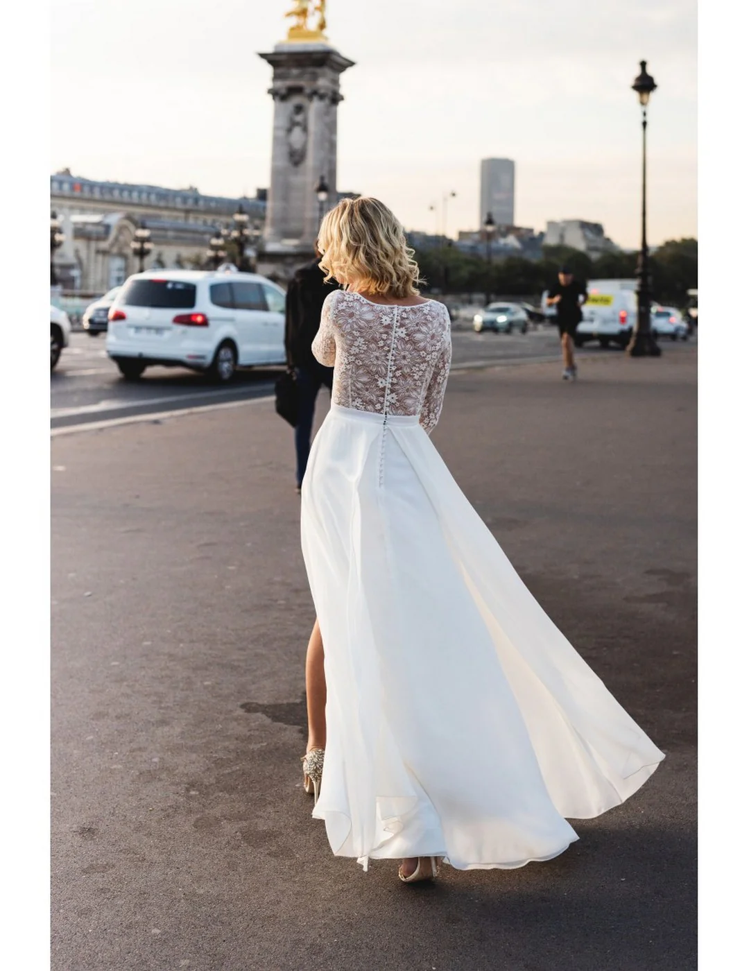 Robe De Mariée Alissa - Champagne - Image 9