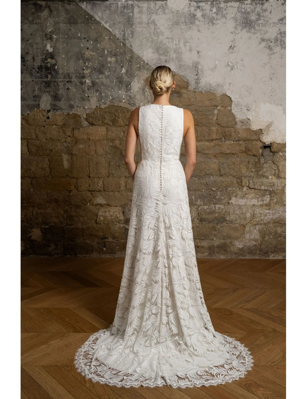 Robe De Mariée Allegra - Blanc - Image 2
