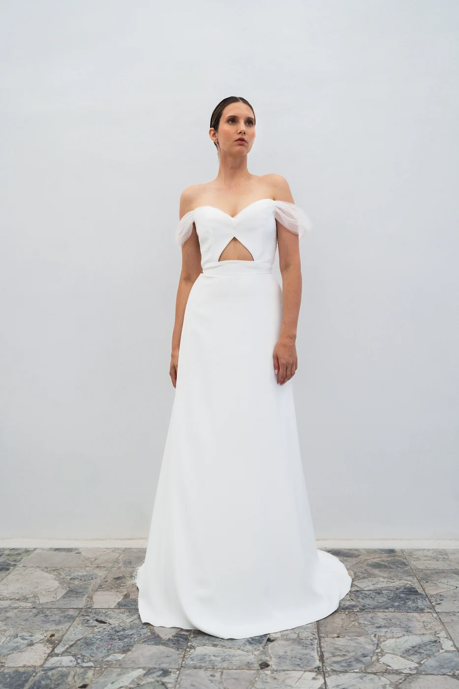 Robe De Mariée Ambre - Blanc Soie - Image 3