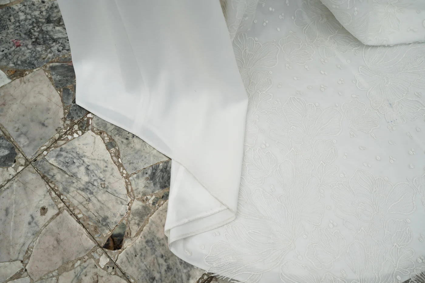 Robe De Mariée Ambre - Blanc Soie - Image 6