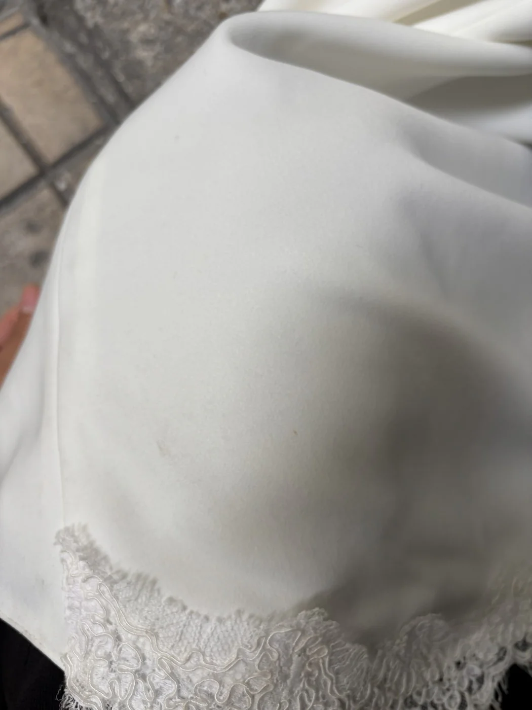 Robe De Mariée Anne - Blanc Soie - Image 8