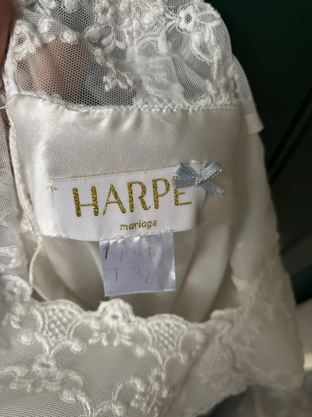 Robe De Mariée Anouck - Blanc Soie - Image 6
