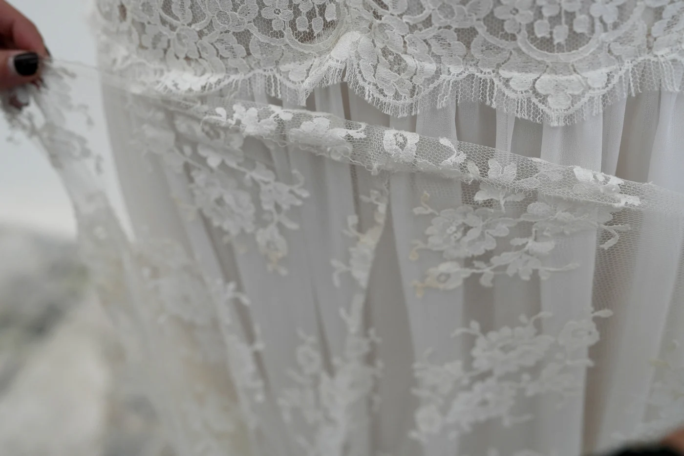 Robe De Mariée Apache - Blanc Soie - Image 4