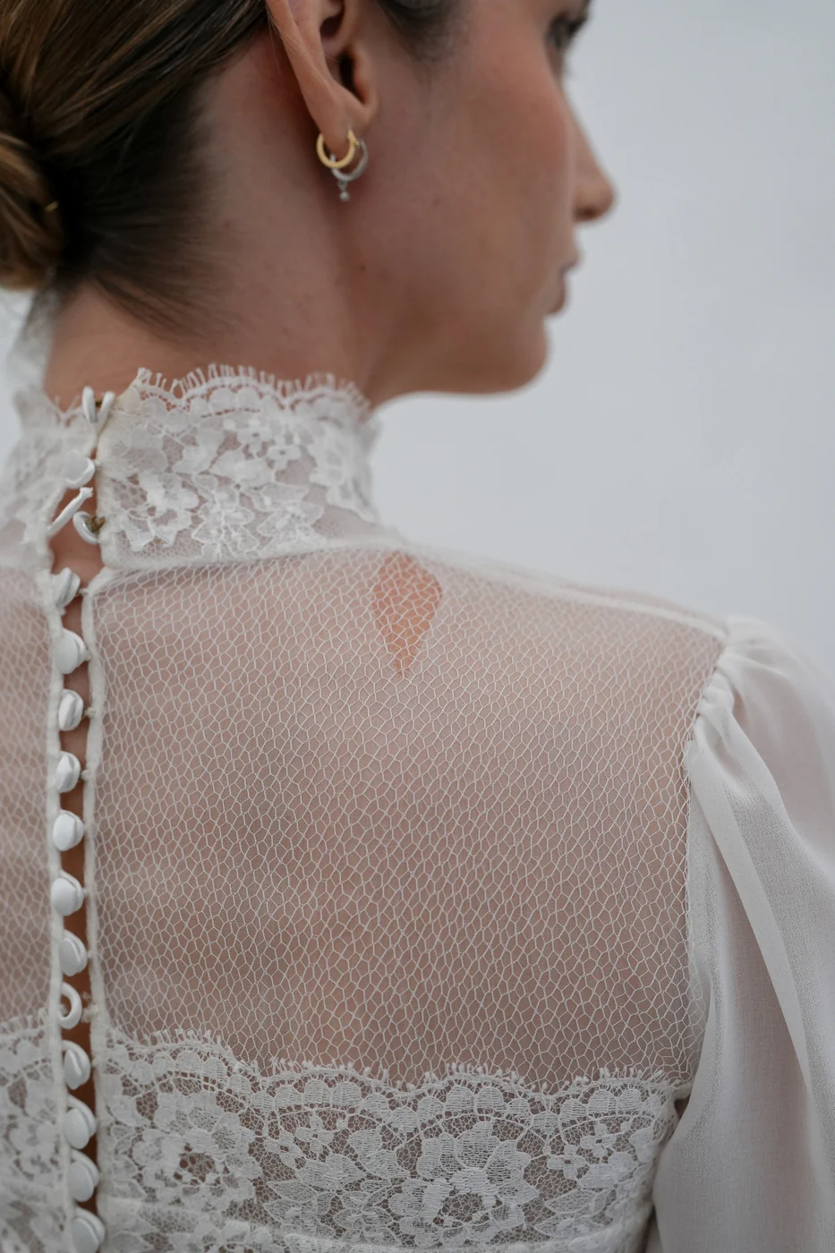 Robe De Mariée Apache - Blanc Soie - Image 5