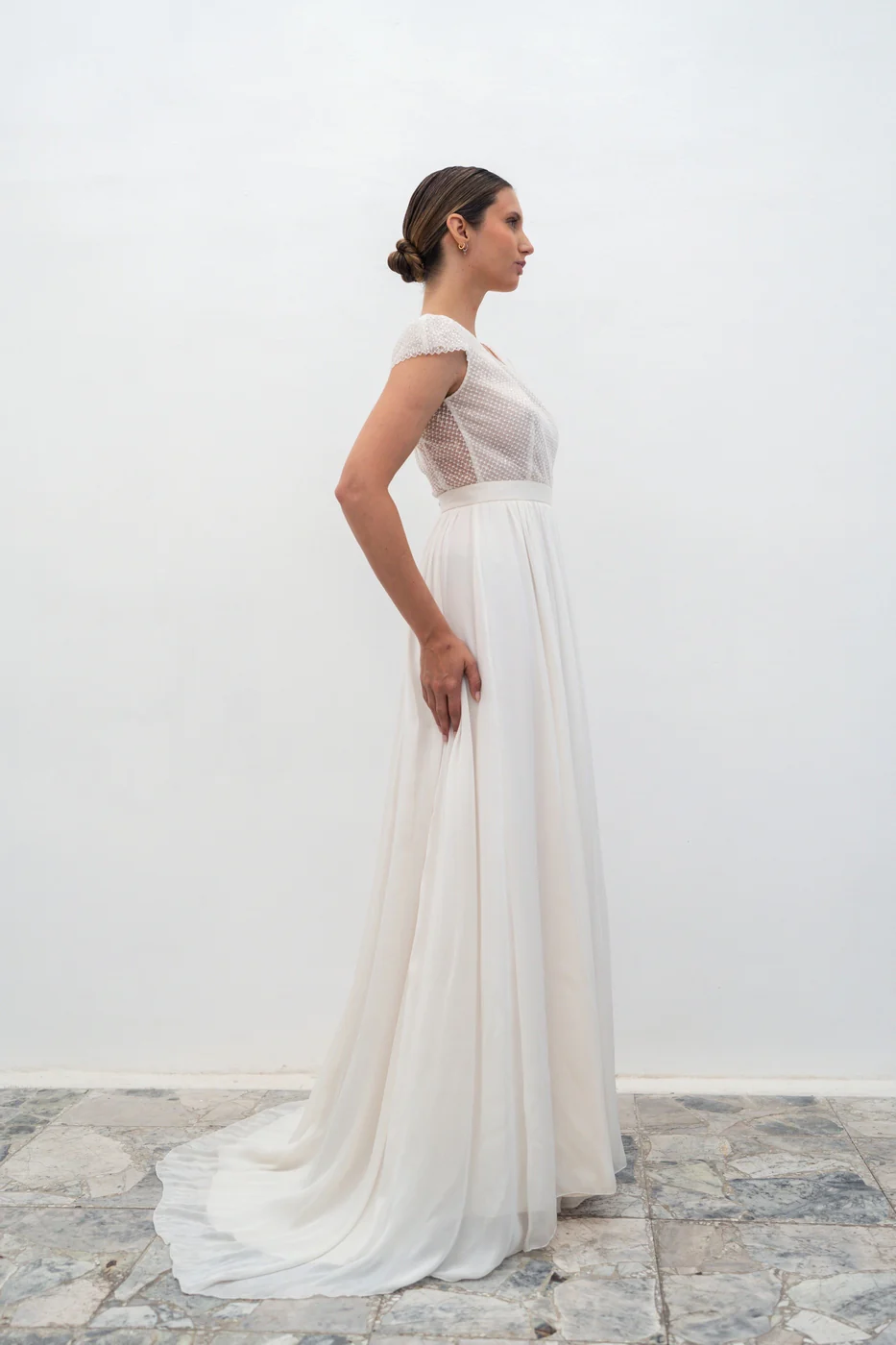 Robe De Mariée Arielle - Ivoire - Image 2