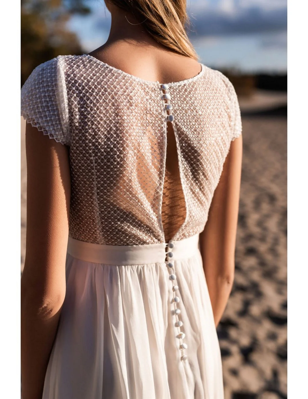 Robe De Mariée Arielle - Ivoire - Image 7