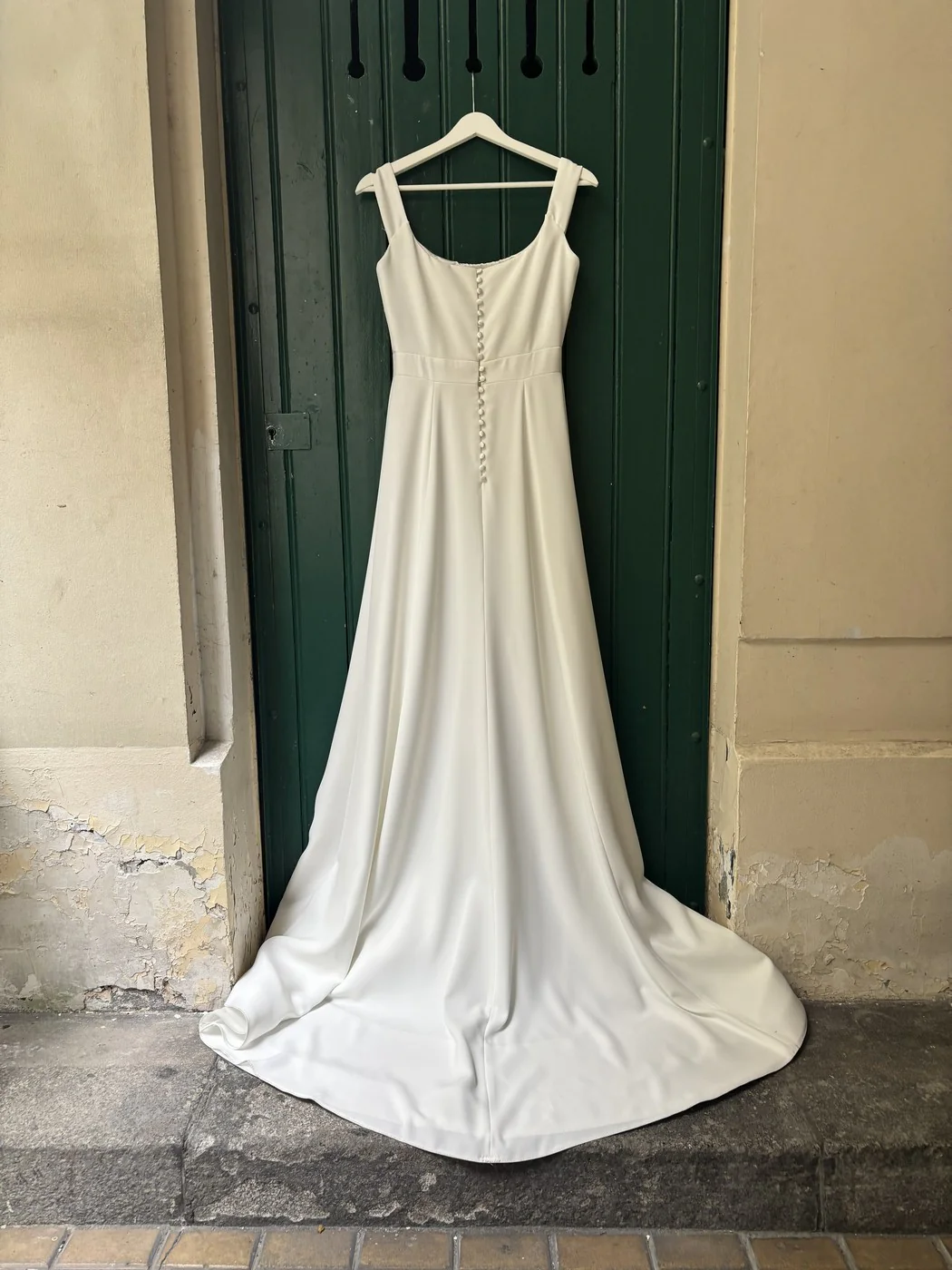 Robe De Mariée Aurore - Blanc Soie - Image 17