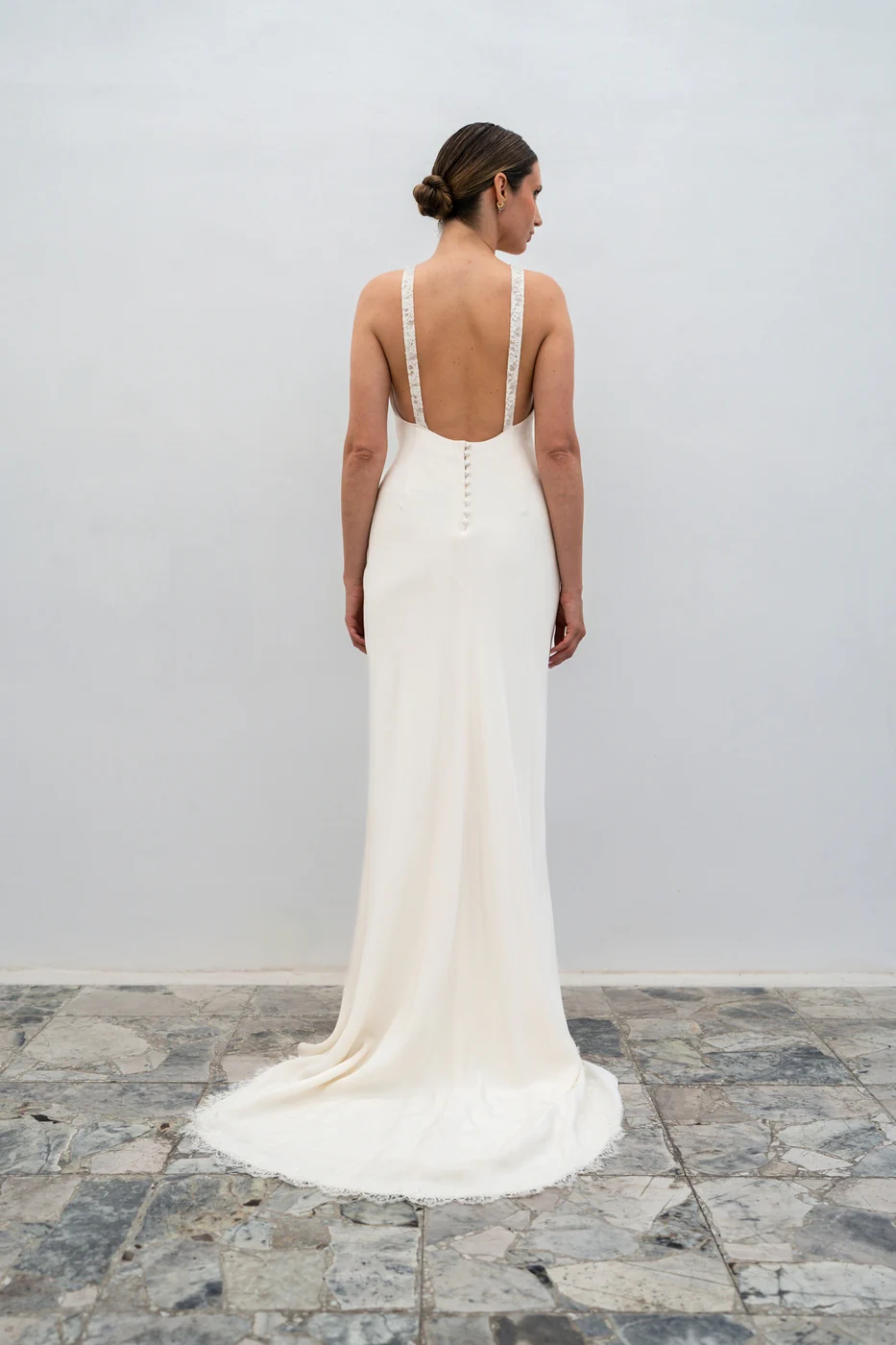 Robe De Mariée Déesse - Champagne - Image 3