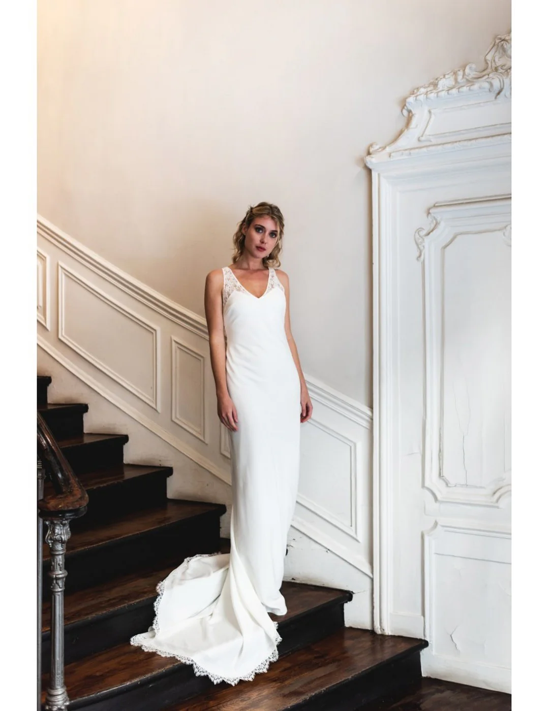 Robe De Mariée Déesse - Champagne - Image 6