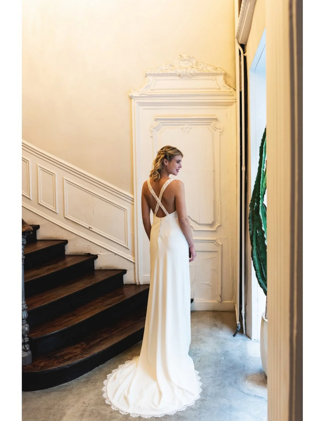 Robe De Mariée Déesse - Champagne - Image 8