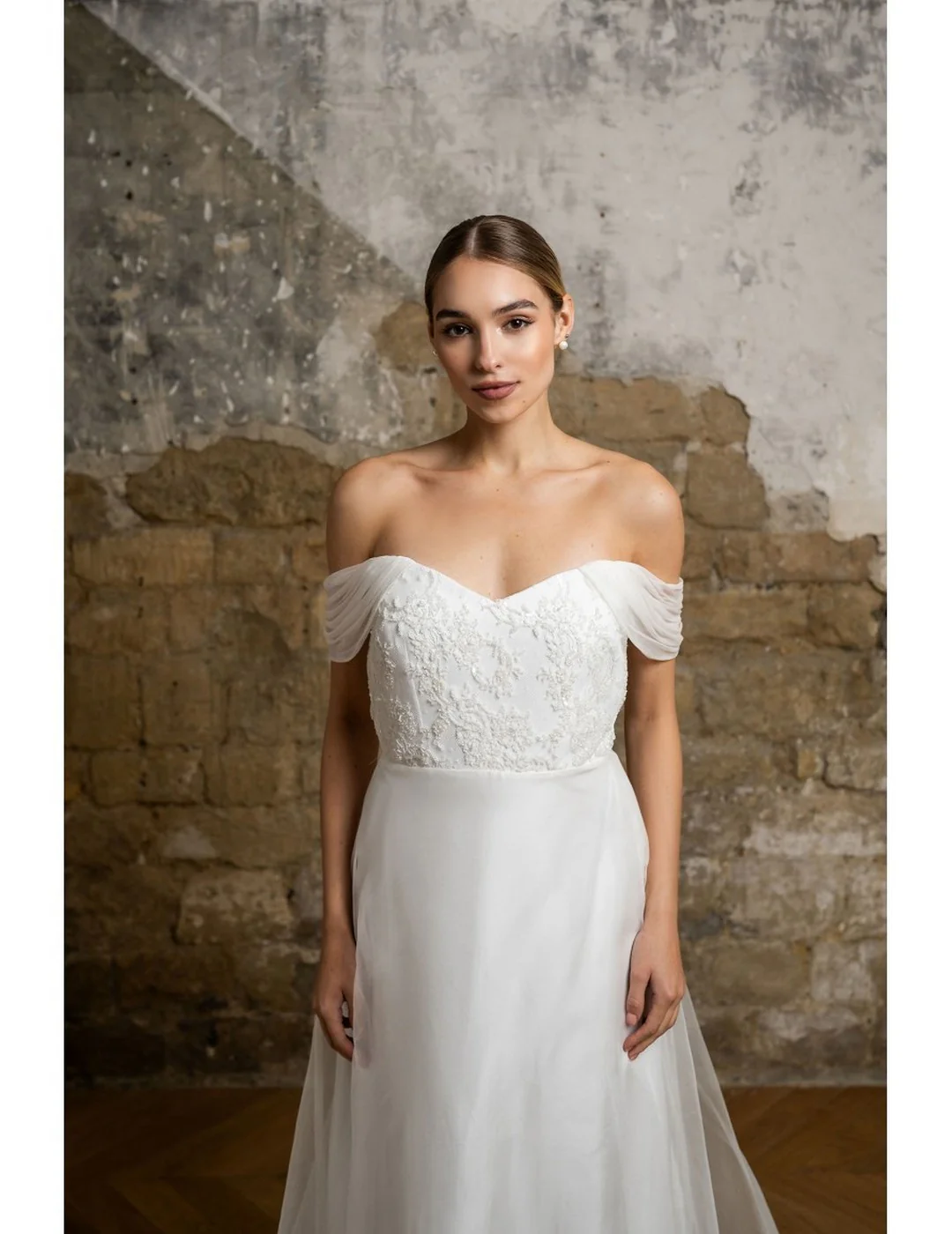Robe De Mariée Diamant - Blanc Soie - Image 3