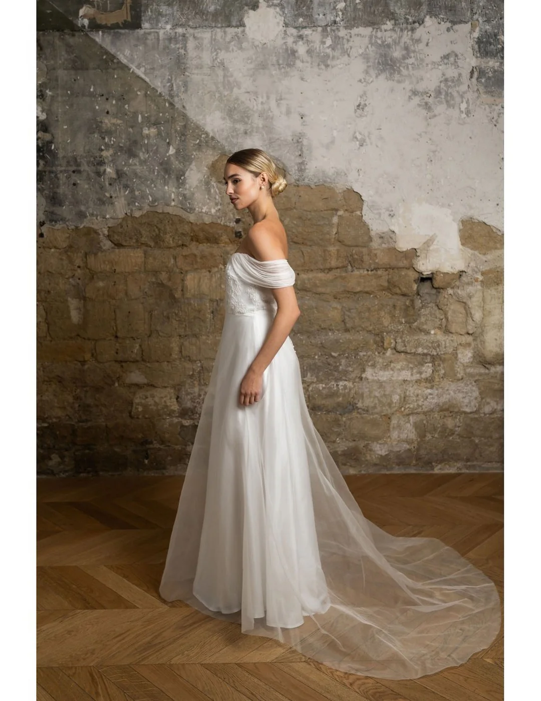 Robe De Mariée Diamant - Blanc Soie - Image 4