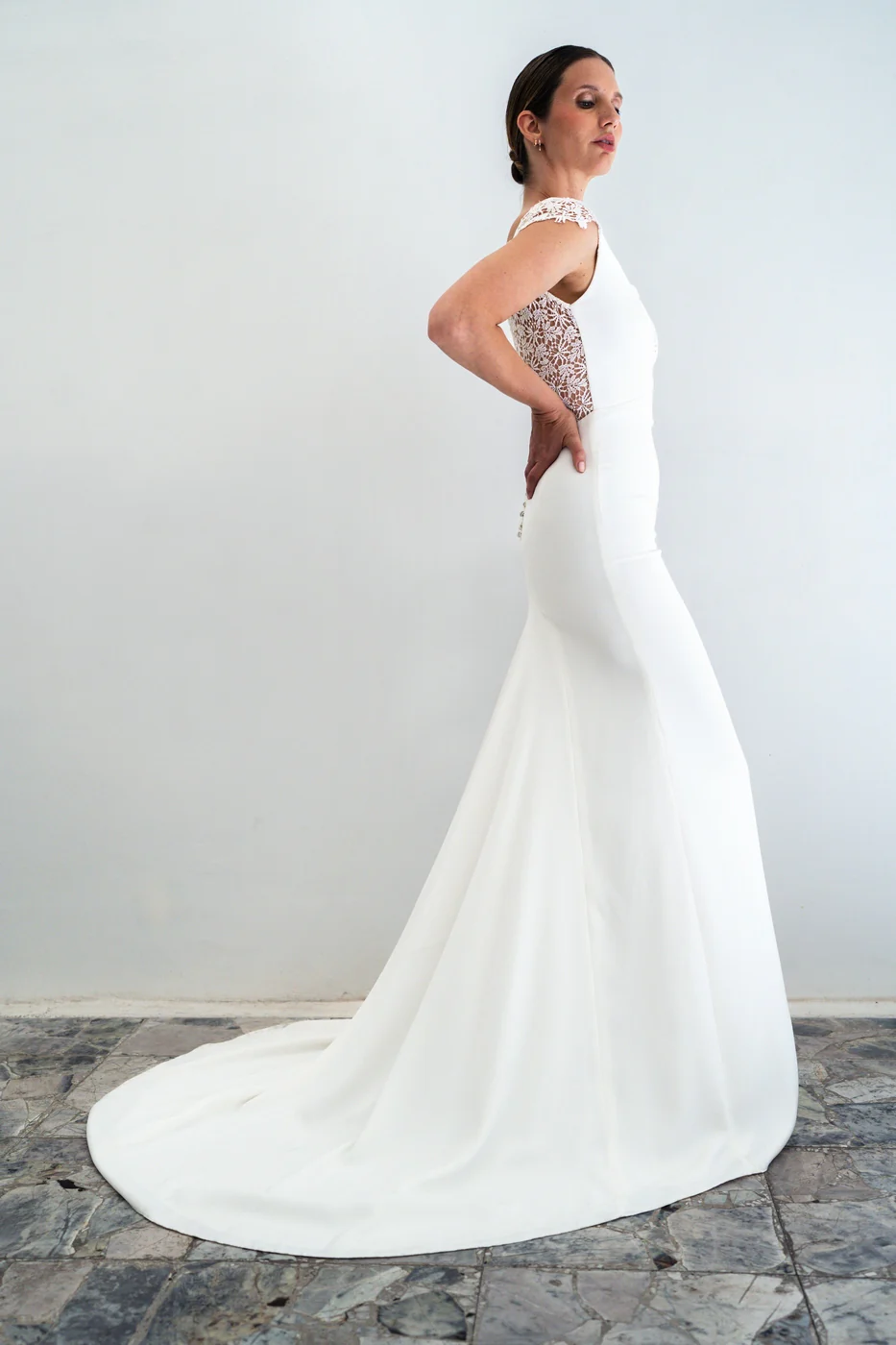 Robe De Mariée Florette - Blanc Soie - Image 2