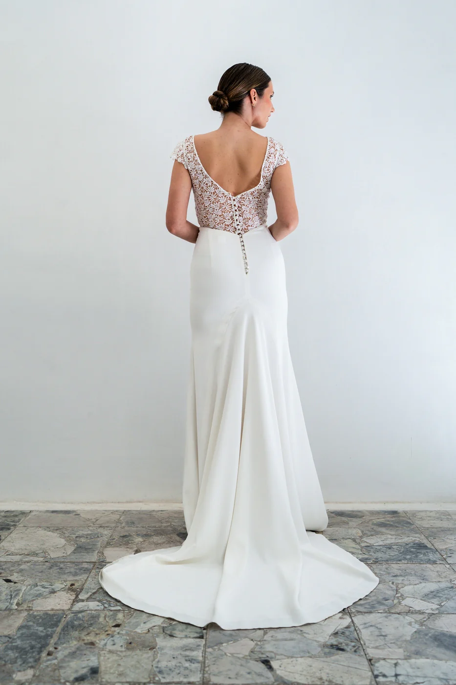 Robe De Mariée Florette - Blanc Soie - Image 3
