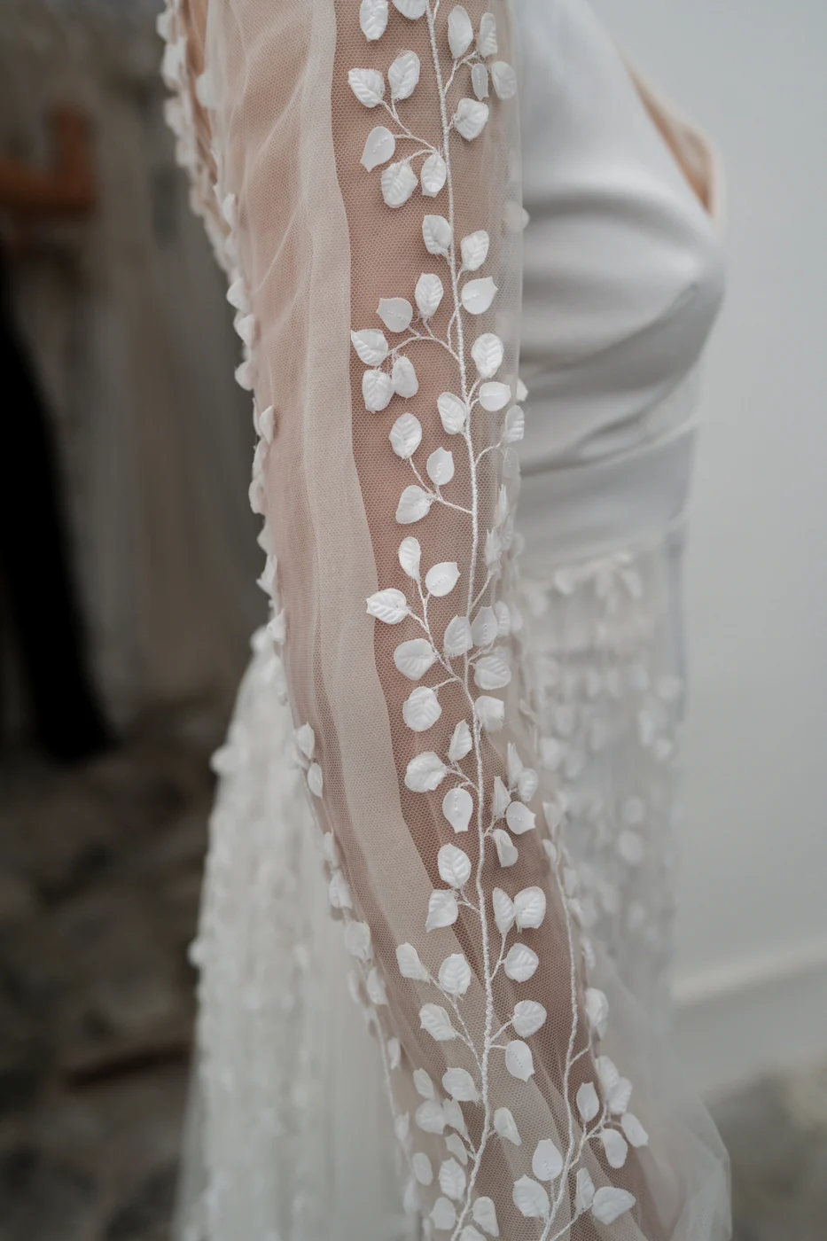 Robe De Mariée Glycine - Blanc Soie - Image 4