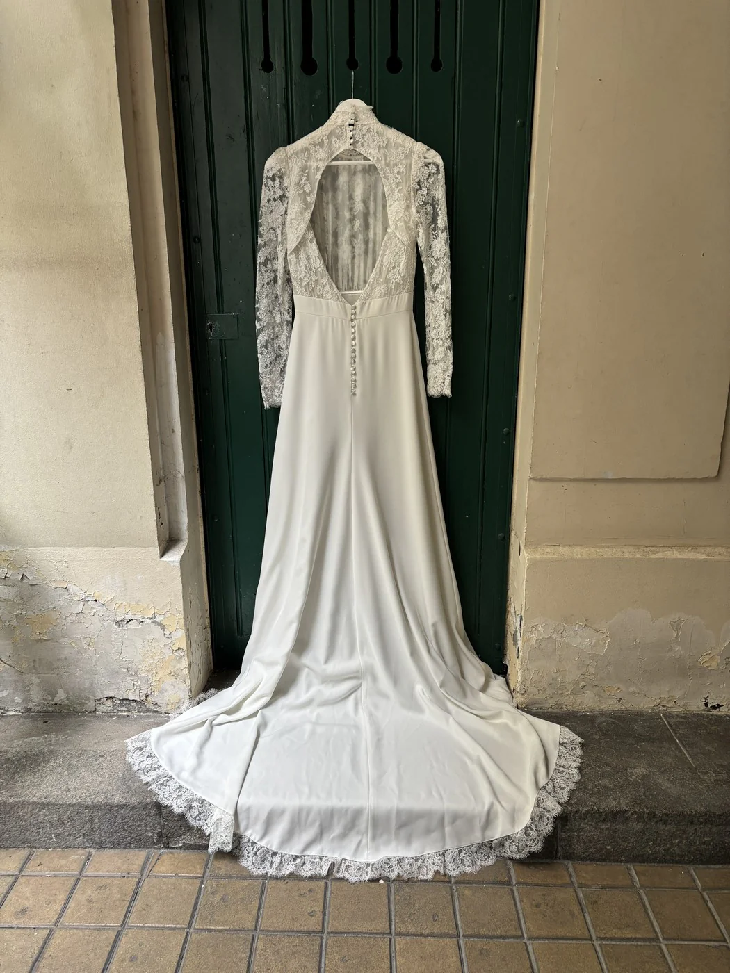Robe De Mariée Ingrid - Blanc Soie - Image 12