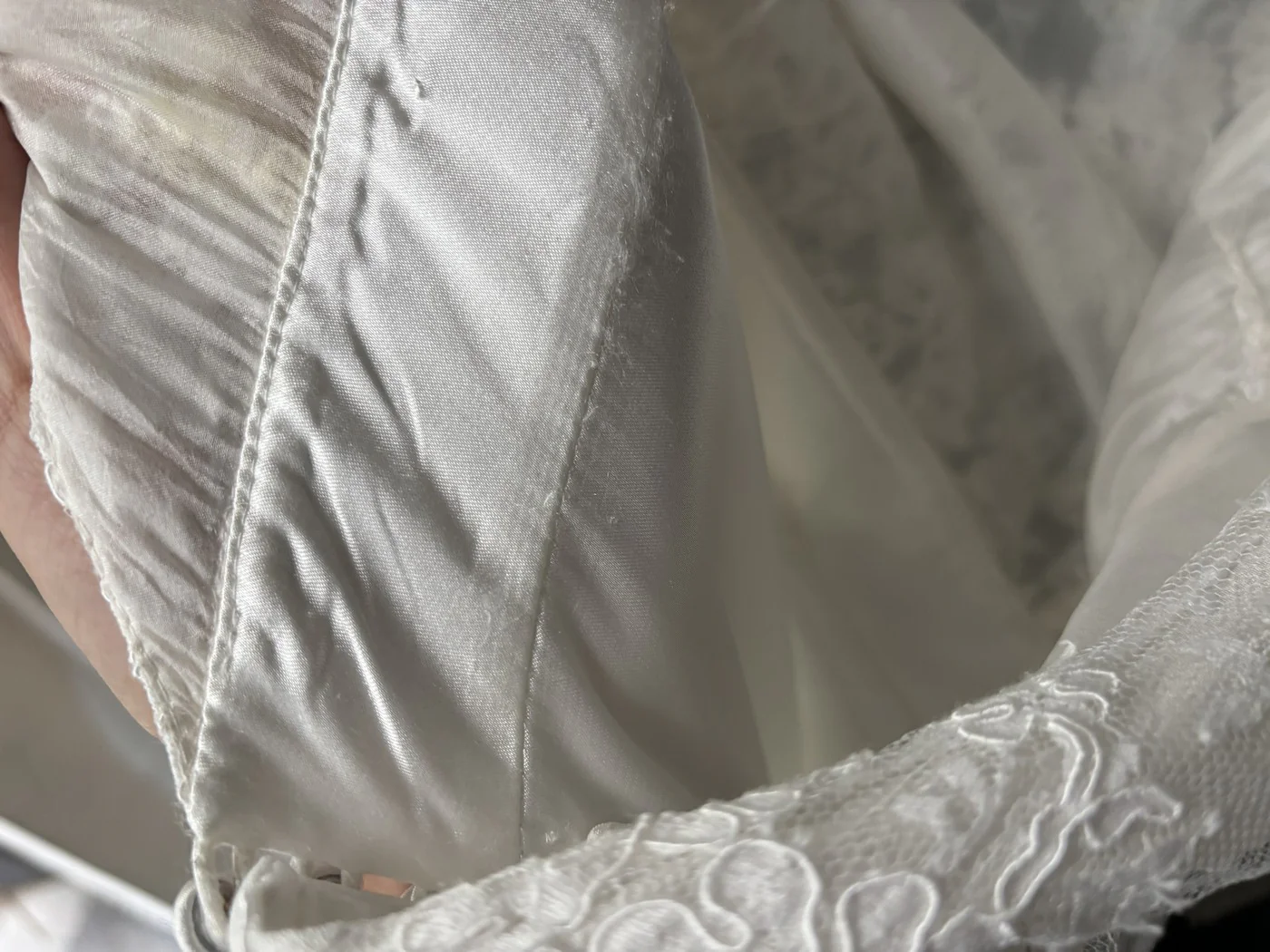 Robe De Mariée Ingrid - Blanc Soie - Image 16