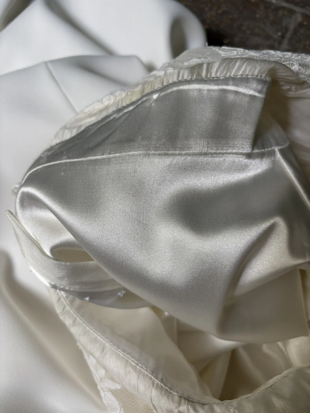 Robe De Mariée Ingrid - Blanc Soie - Image 7