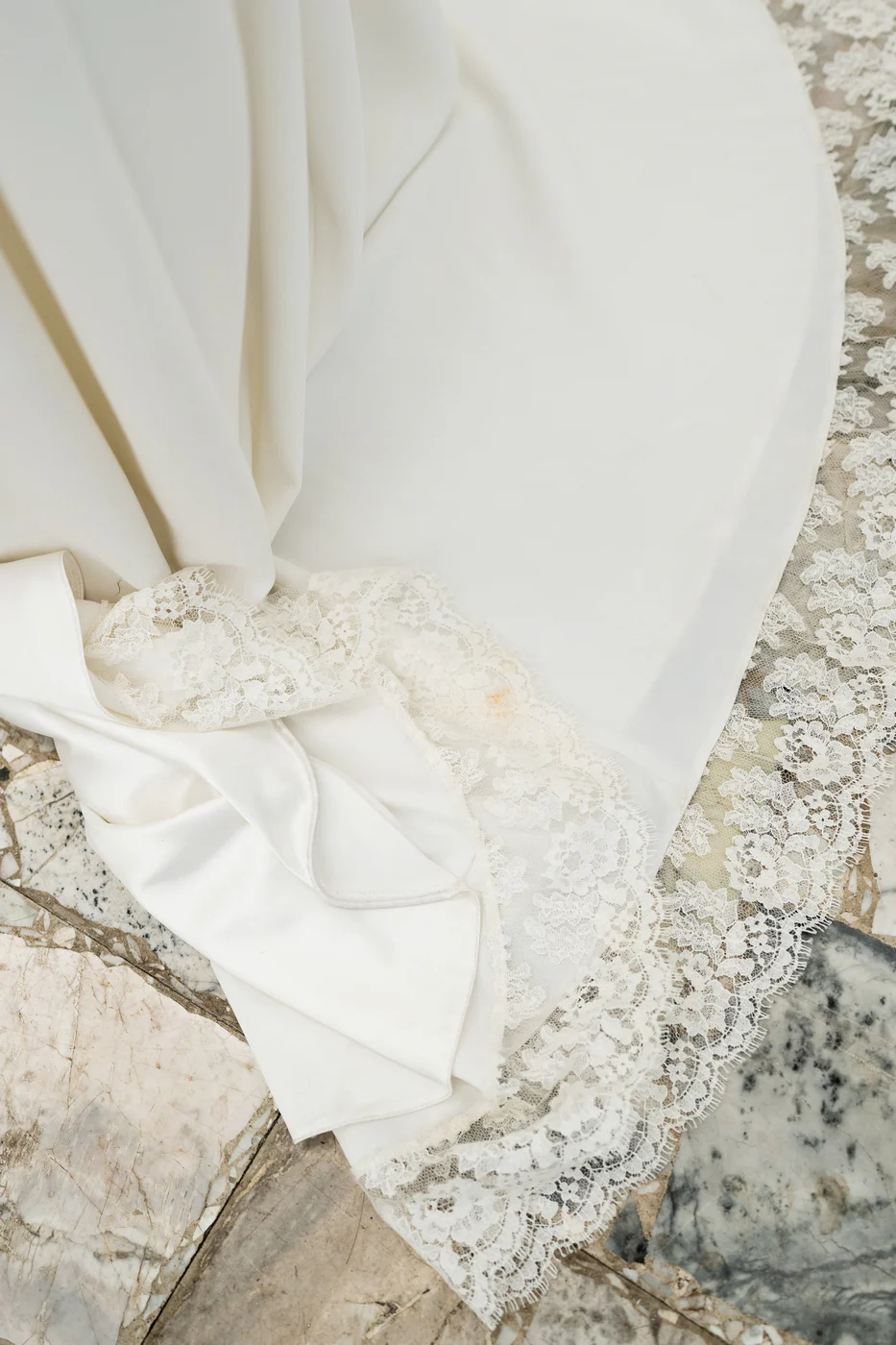 Robe De Mariée Iris - Blanc Soie - Image 5