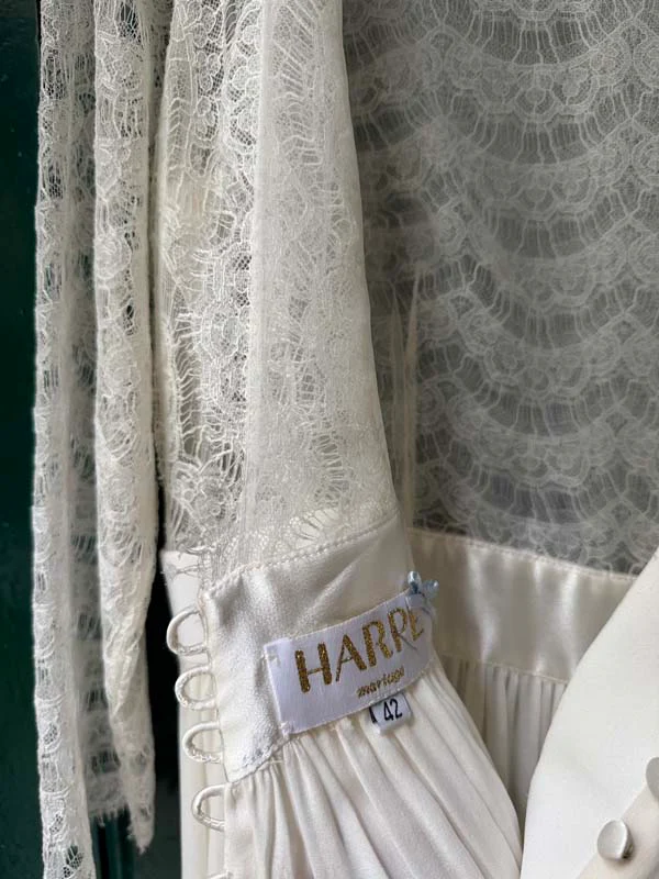 Robe De Mariée Joséphine - Blanc Soie - Image 23