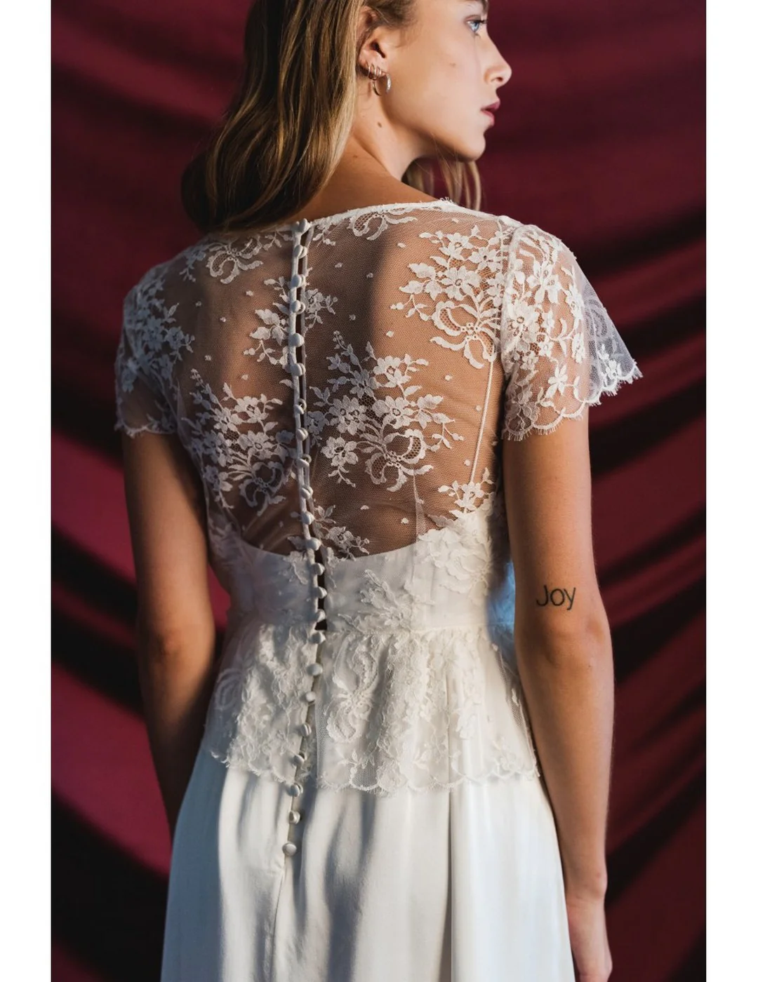 Robe De Mariée Kate - Champagne - Image 2