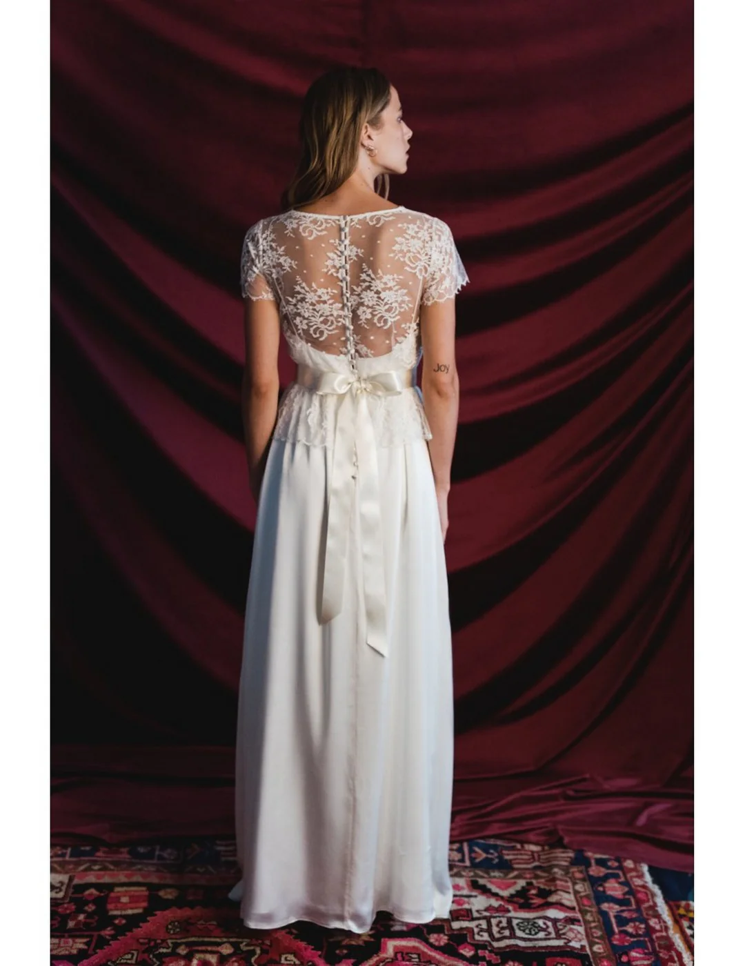 Robe De Mariée Kate - Blanc - Image 2