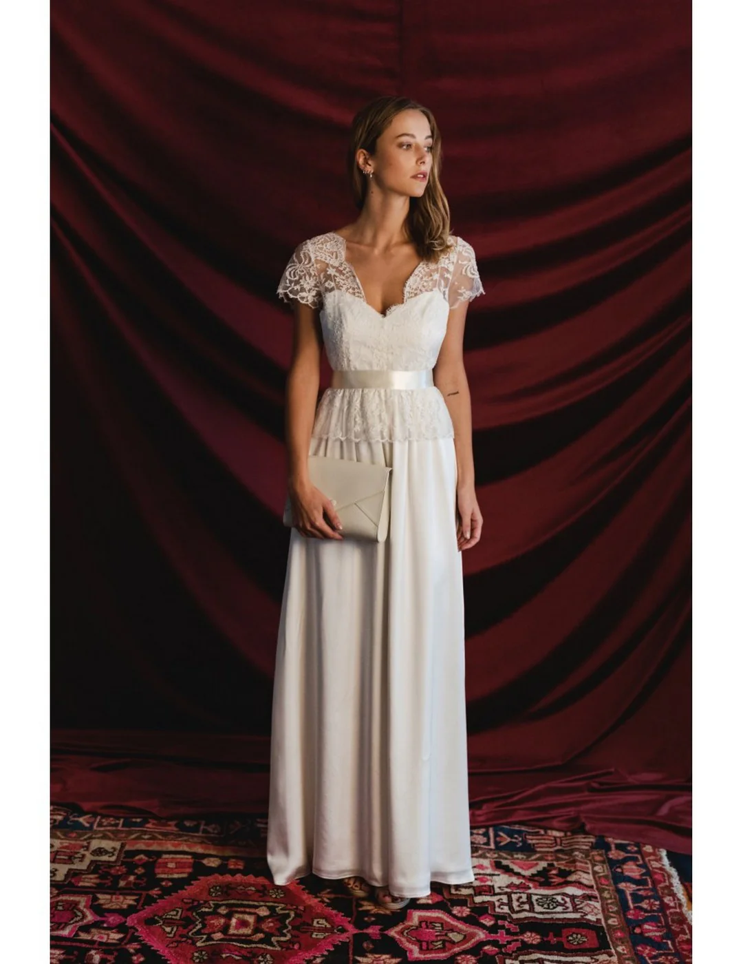 Robe De Mariée Kate - Blanc - Image 3