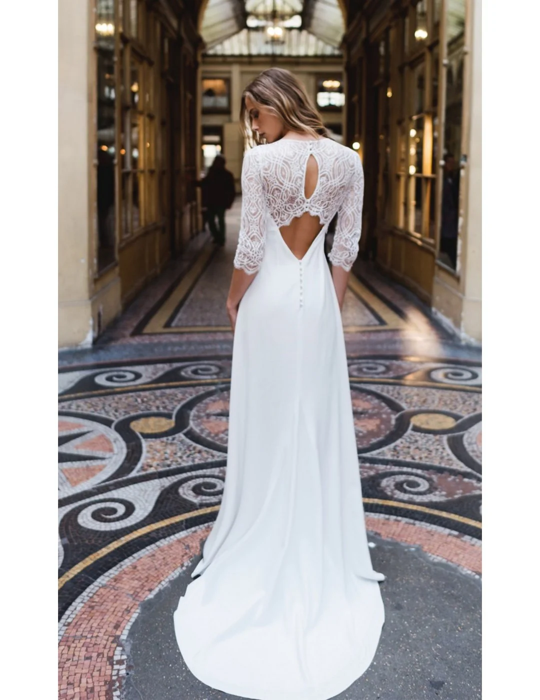 Robe De Mariée Lalique - Blanc Soie - Image 5