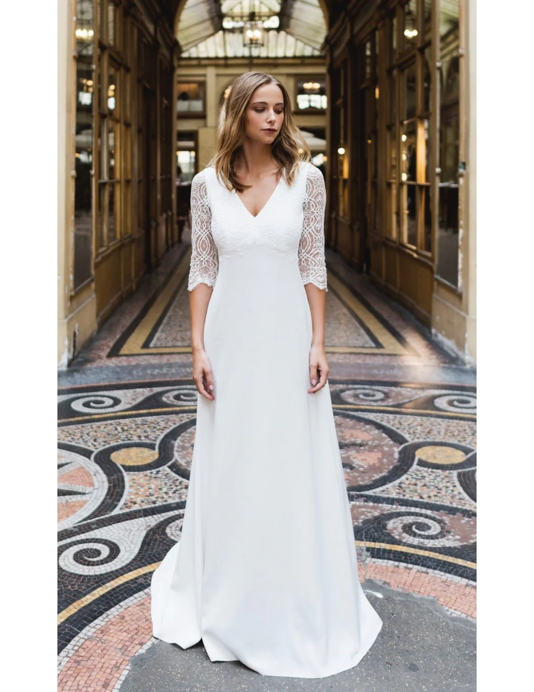 Robe De Mariée Lalique - Blanc Soie - Image 6