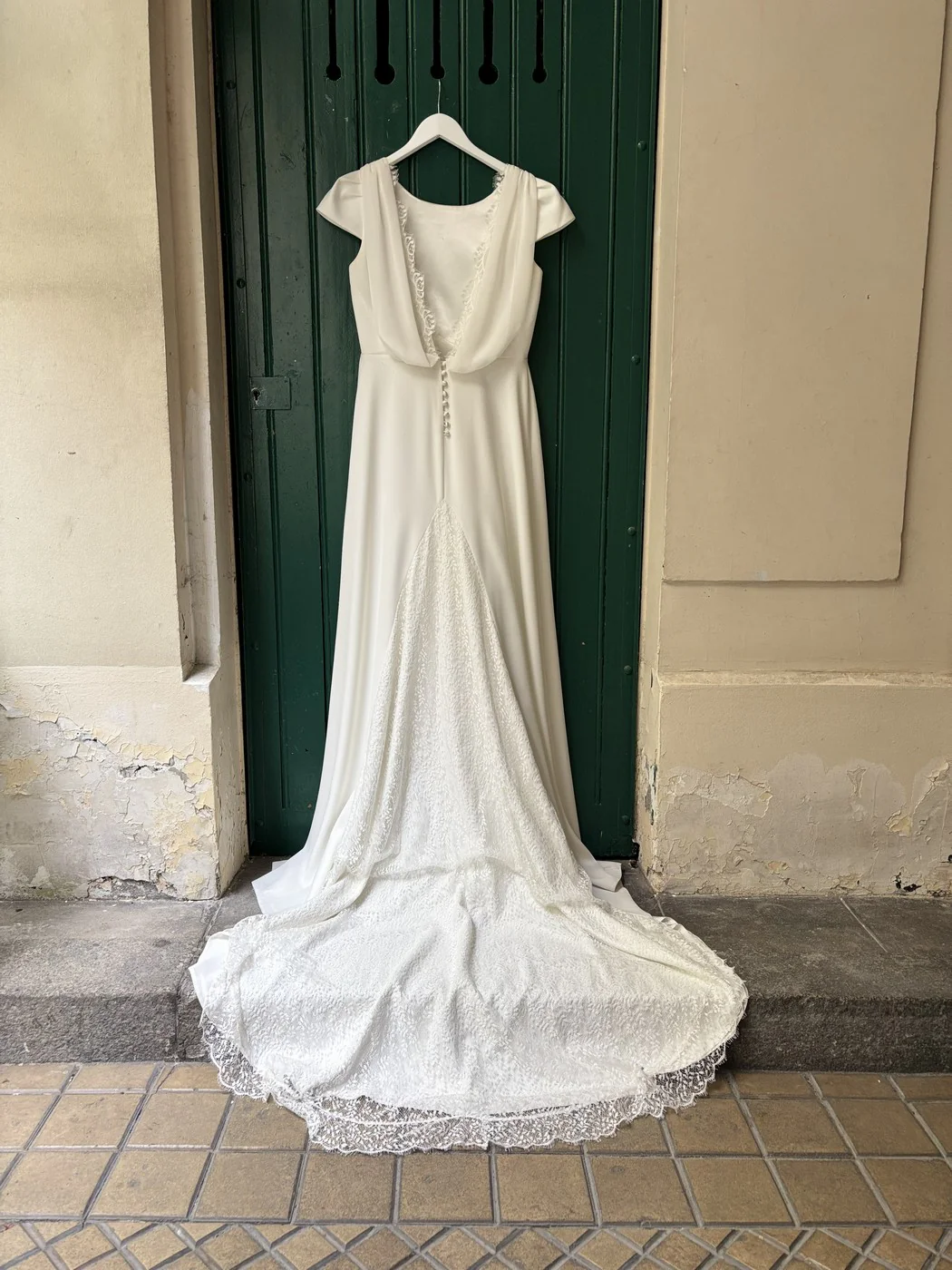 Robe De Mariée Léa - Blanc Soie - Image 11