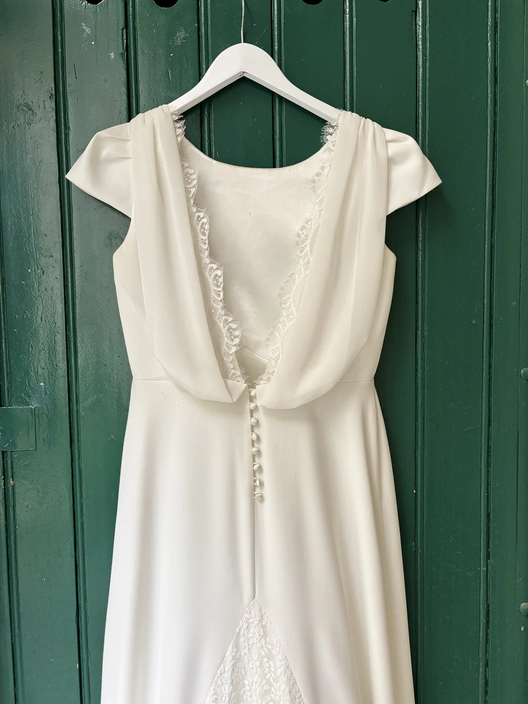 Robe De Mariée Léa - Blanc Soie - Image 12