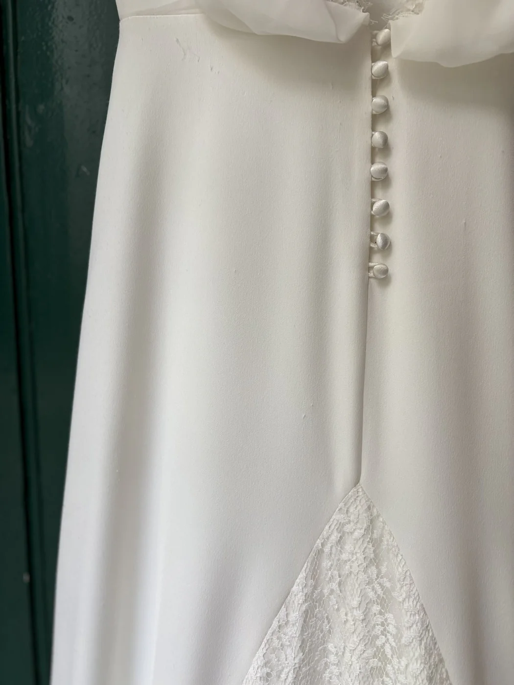 Robe De Mariée Léa - Blanc Soie - Image 14