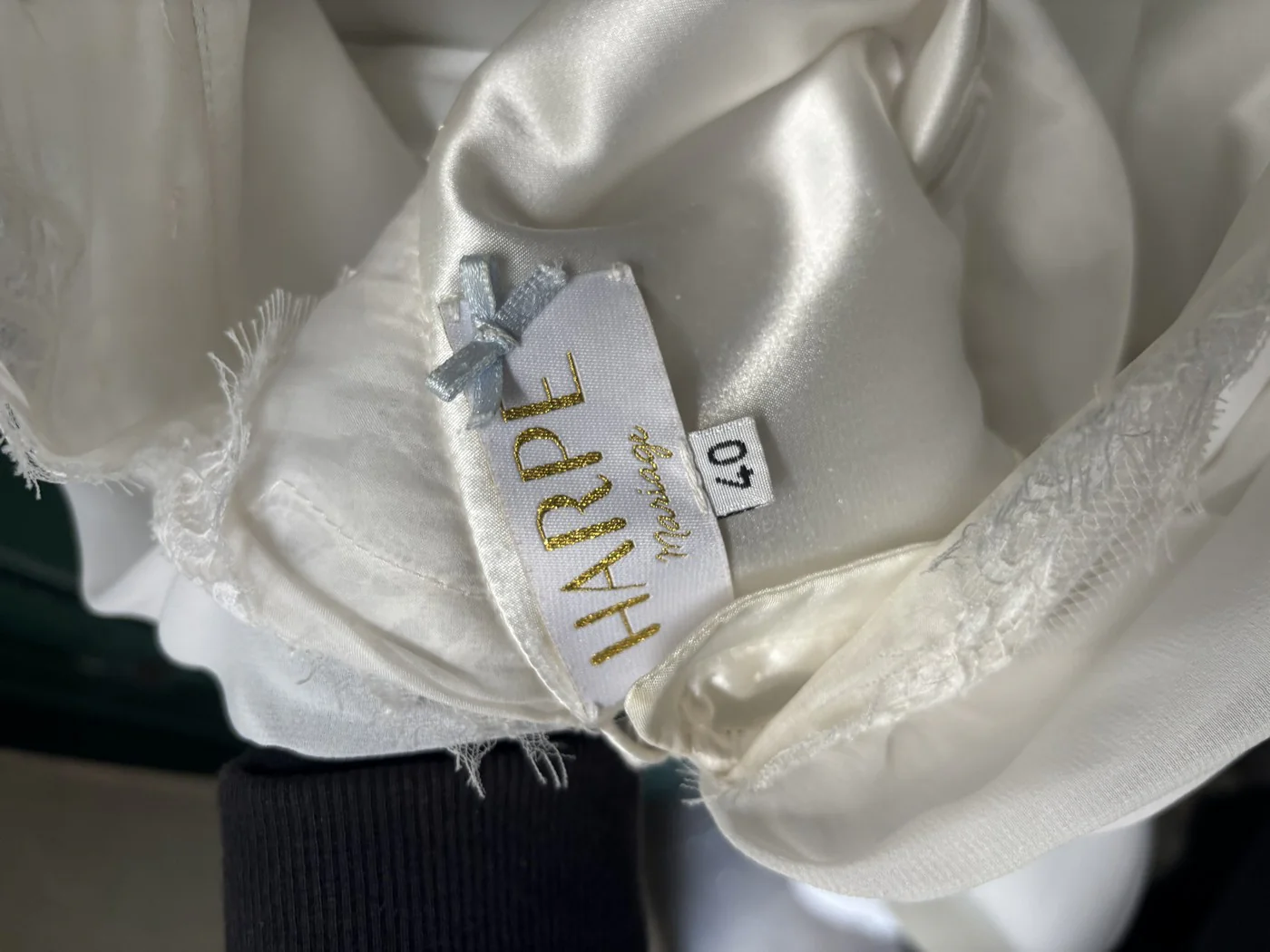 Robe De Mariée Léa - Blanc Soie - Image 16