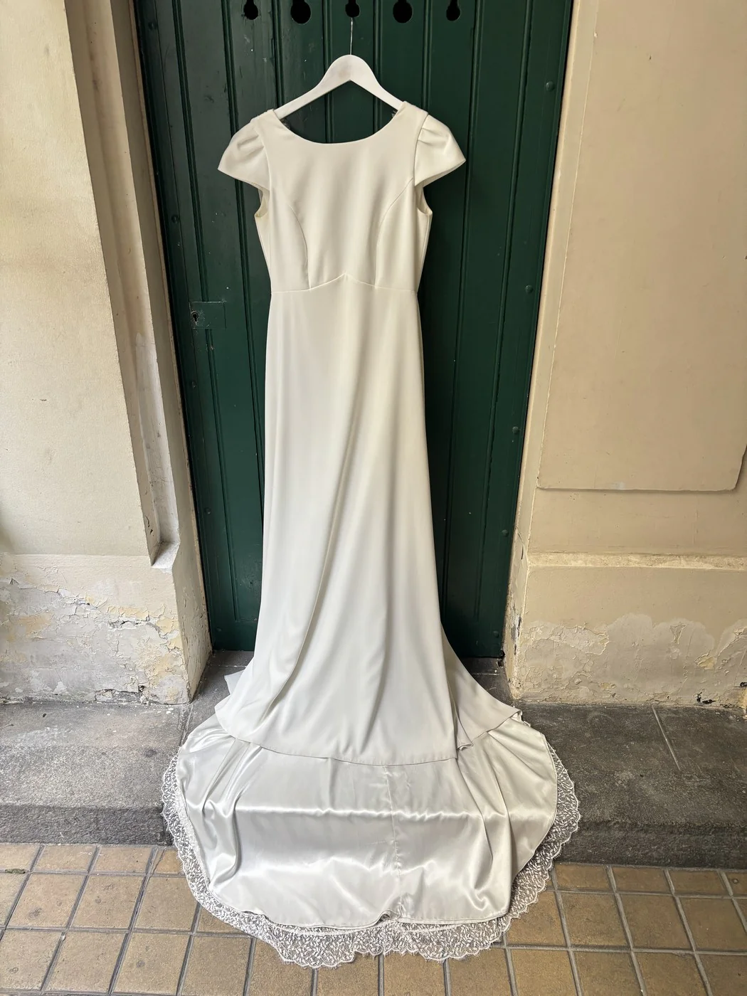 Robe De Mariée Léa - Blanc Soie - Image 17
