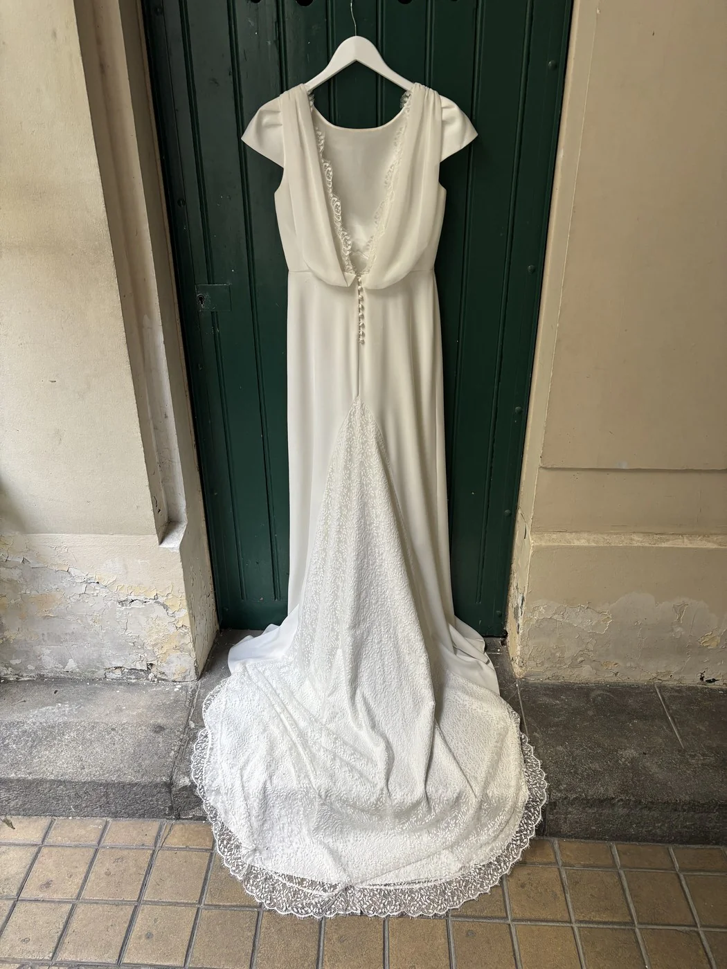 Robe De Mariée Léa - Blanc Soie - Image 18