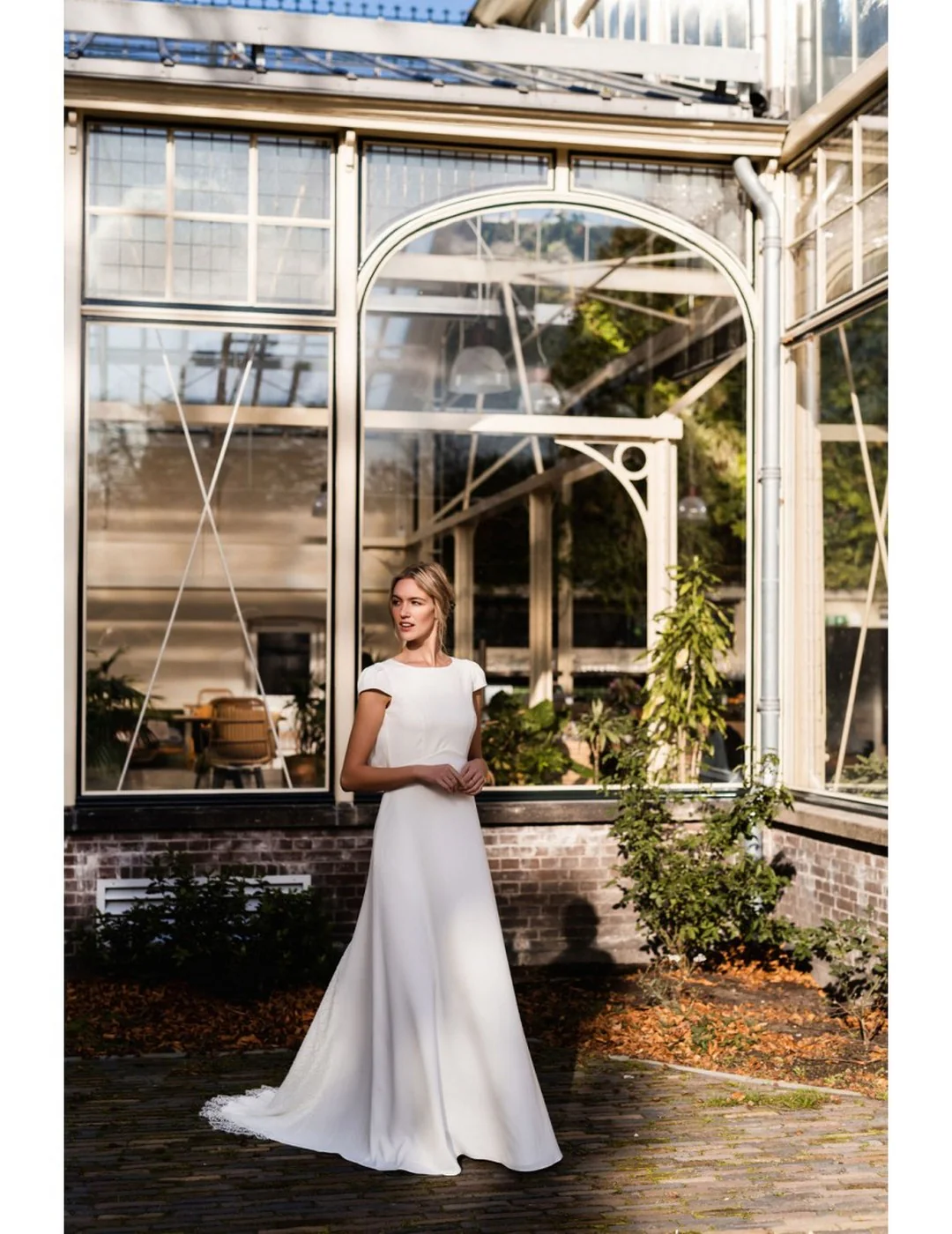 Robe De Mariée Léa - Blanc Soie - Image 2