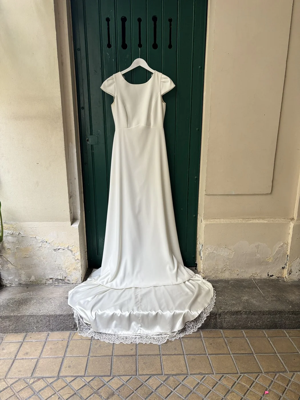 Robe De Mariée Léa - Blanc Soie - Image 4