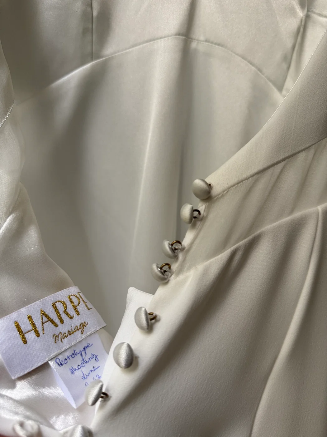Robe De Mariée Lune - Blanc Soie - Image 13