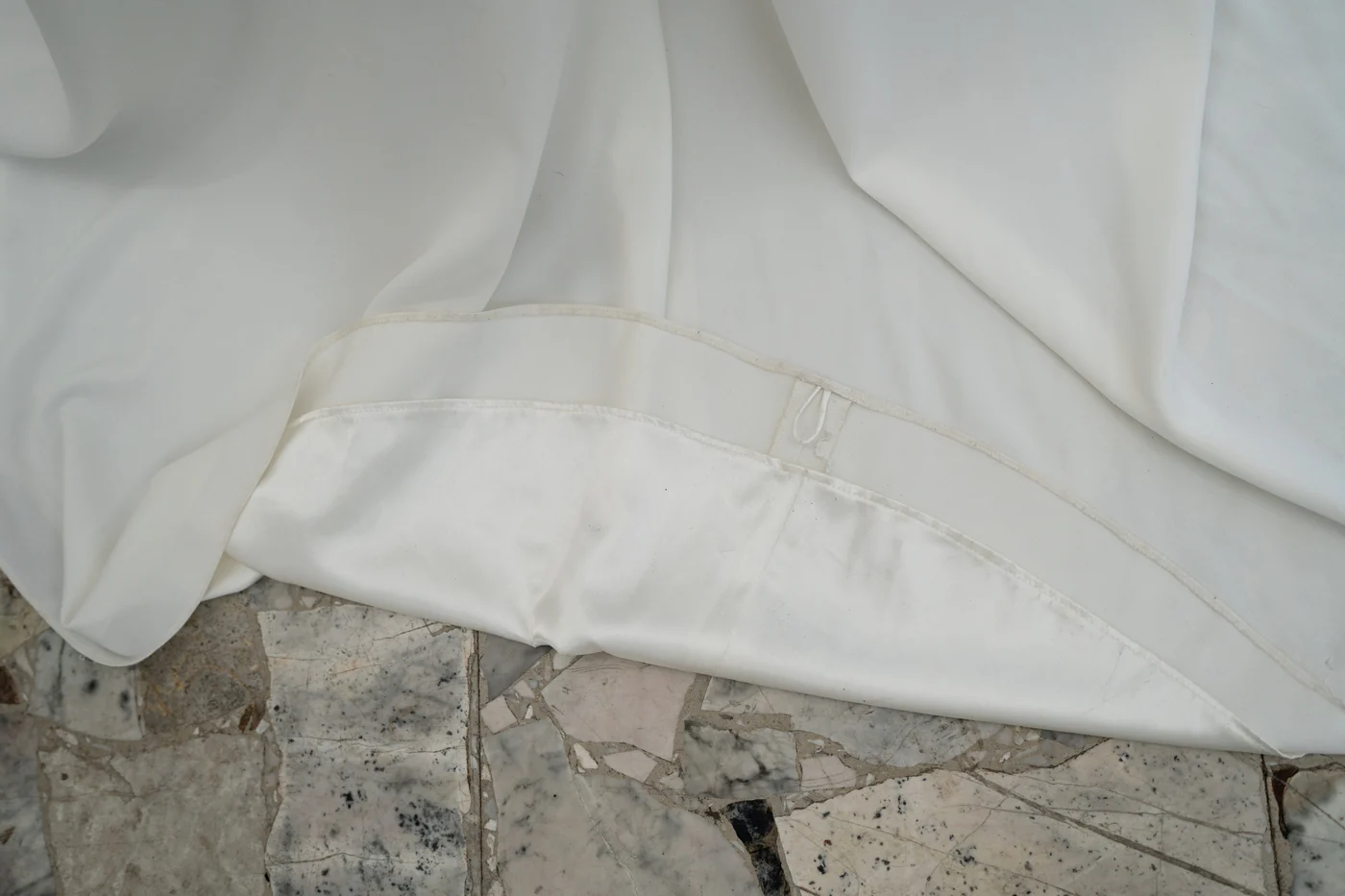 Robe De Mariée Muse - Blanc Soie - Image 4