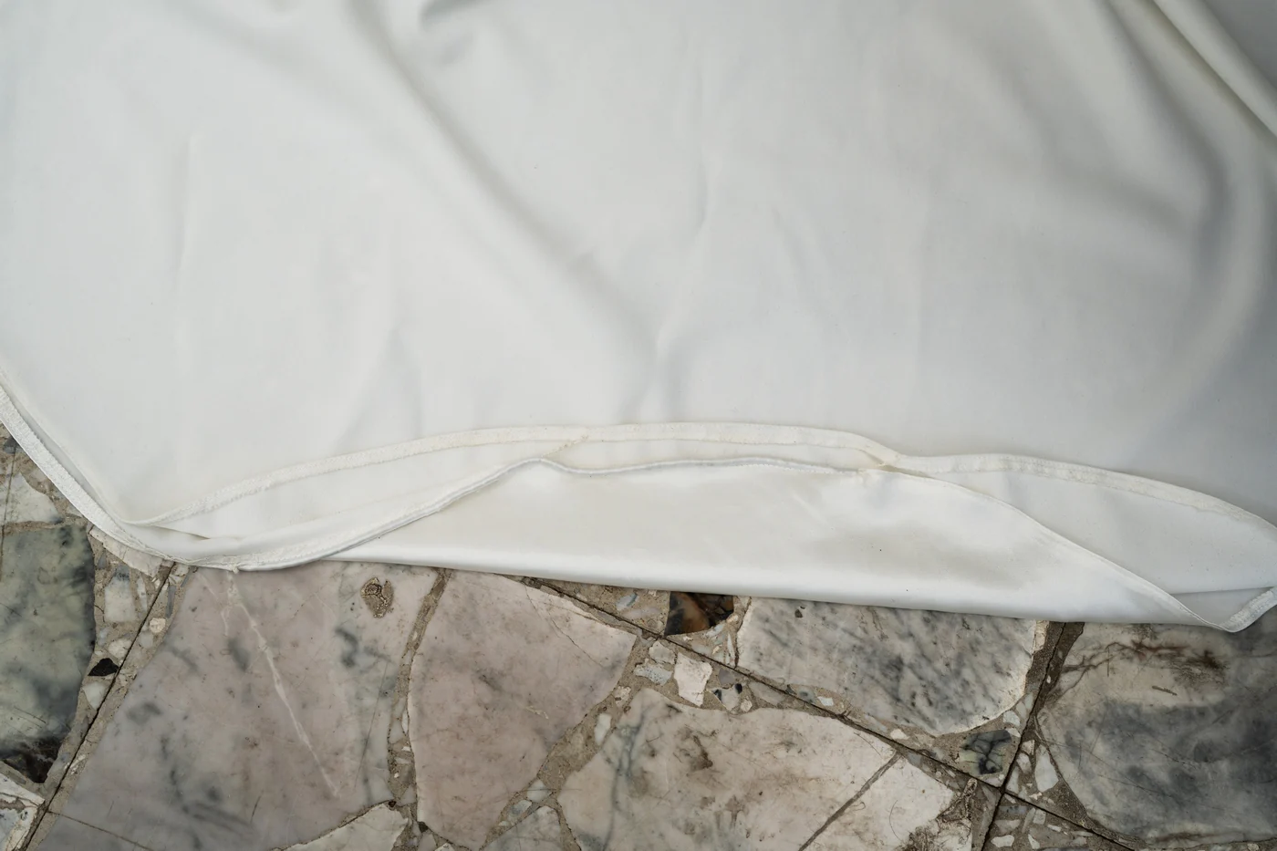 Robe De Mariée Olympe - Blanc Soie - Image 8